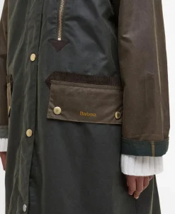 Evette Wax Jacket - water repellent-Barbour Hot