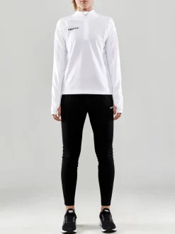 Discount Evolve 1/2 Zip Trænings Trøje Dame Trænings T-Shirt & Tanktoppe