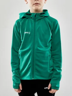 Outlet Evolve Full Zip Hættetrje Børn Sweatshirts & Træningstrøjer