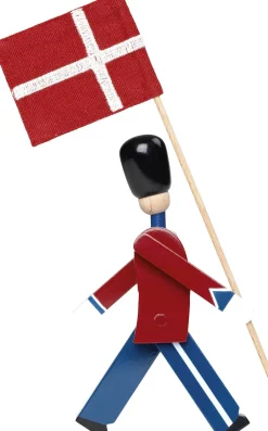 Fanebærer mini rød/blå/hvid-Kay Bojesen Outlet