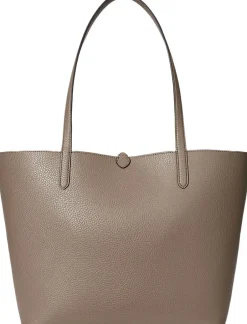 Sale Faux-Leather Large Reversible Tote Bag Dame Shoppere