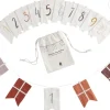 Fødselsdags flagranke, tal 0-9, økologisk bomuld-Sebra Clearance