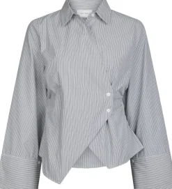 Fenli Striped Shirt-Neo Noir Online