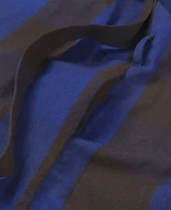 Field robe Chocolate/Bright Blue Dame Morgenkåber & Kimonoer