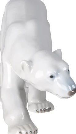 Royal Copenhagen Figurer & Skulpturer>Figurine Isbjørn, gående 14 cm