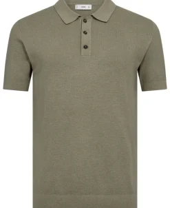 Fine-knit cotton polo shirt-MANGO Outlet