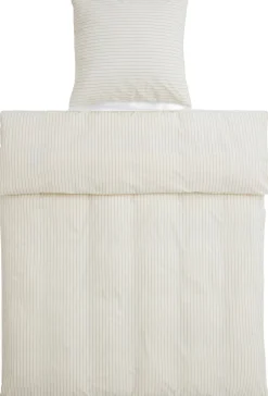 Outlet Fineline Duvet Cover-140 x 200-Ivory Sengetøj & Lagner