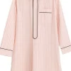 Fineline Long Nightshirt-M/L-Soft pink-Hay Hot