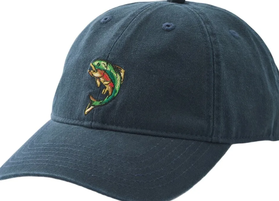 FISH WASHED CAP-Forét Hot