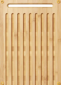 Best FF skærebræt i bambus til brød Køkkenartikler