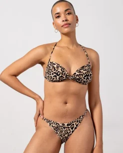 Clearance Flipped Triangle Bikini Top Dame Badetøj