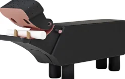 Kay Bojesen Figurer & Skulpturer>Flodhest, sortmalet