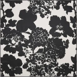 Discount Floral-print satin scarf Dame Andet