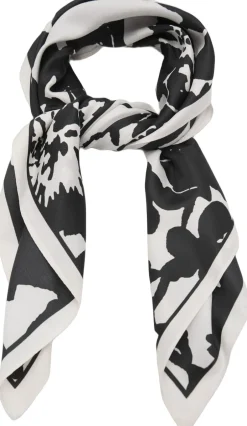Discount Floral-print satin scarf Dame Andet