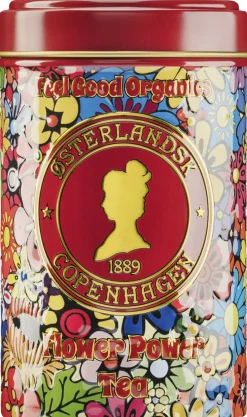 Clearance Flower Power Tea Organic, 125g dåse Te