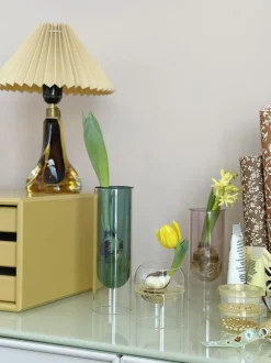 FLOWER TUBE, TALL TUBE, CYAN, 65200C-Studio About New