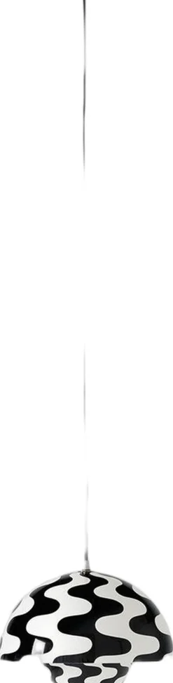 Flowerpot Pendant VP1, Black/White-&Tradition Online