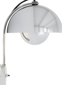Flowerpot Wall Lamp VP8, Chrome-Plated-&Tradition Online