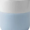 Hot Fluted Contrast Mug 35cl Dove Blue Kopper & Krus
