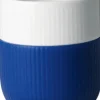 Royal Copenhagen Kopper & Krus>Fluted Contrast Mug 35cl Mega Blue