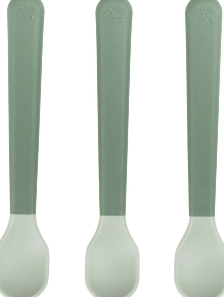 Børn Done by Deer Børneservice>Foodie easy-grip babyske 3-pak Grøn
