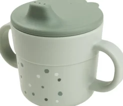 Børn Done by Deer Børneservice>Foodie tudkop Happy dots Grøn