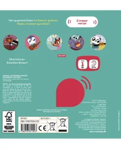 - Pegebog med lyd - Musikinstrumenter-Forlaget Room2Play Online