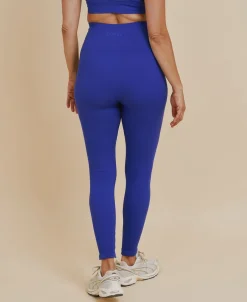 Outlet Form Seamless leggings - Cartel Blue Dame Tights & Træningsbukser|Sport