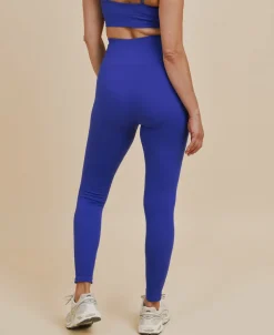 Outlet Form Seamless leggings - Cartel Blue Dame Tights & Træningsbukser|Sport