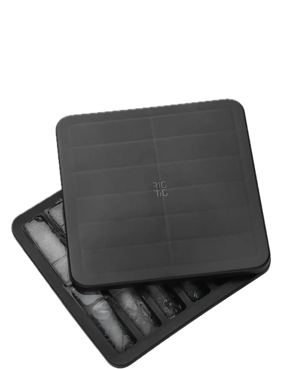 Clearance FREEZE-IT isterningbakke med låg H 2. 5 cm black Børn Børneservice