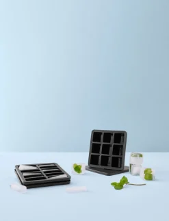 FREEZE-IT isterningbakke med låg H 5 cm black-RIG TIG New