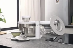 Fresh & Save BOWLS Tilbehørs sæt, S/M/L / 5-dele Køkkenmaskiner