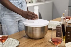 Fresh & Save BOWLS Vakuumskål L / 26 cm, Rustfrit stål, Sølv-Zwilling