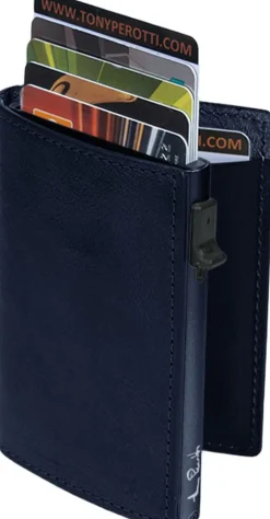 Tony Perotti Kortholdere>Furbo slim cardholder w/ banknote pocket