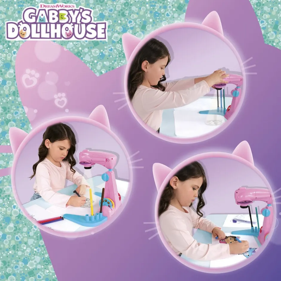 Børn Gabbys Dollhouse Dukker & Tilbehør|Kreativitet>GABBY PROJECTOR SÆT