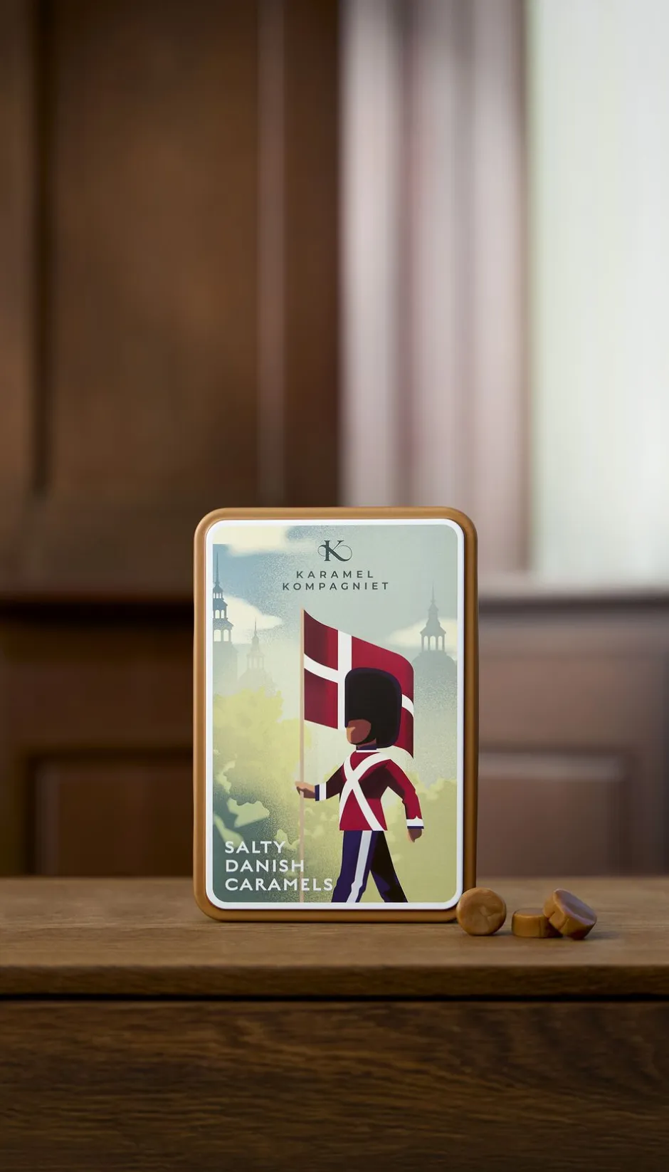 Karamel Kompagniet Karameller>Garderen, Fløde med sydesalt Signature