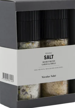 Nicolas Vahé Blandet Kurve>Gaveæske, Organic Secret blend & Salt, Garlic &