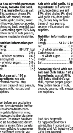 Gaveæske, Savoury-Nicolas Vahé Clearance