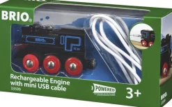 Børn Brio Legetøjsbiler & Transportmidler>Genopladeligt lokomotiv usb