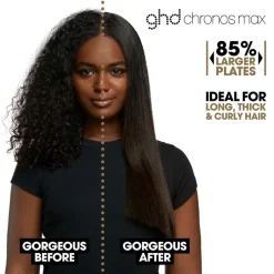 ghd Styling Maskiner>Chronos Max - Wide Plate Hair Straightener White