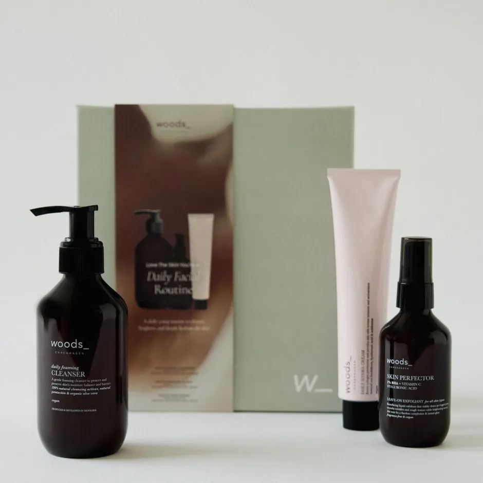 Gift Set - Love The Skin You're In - Daily Facial Routine-Woods Copenhagen Outlet