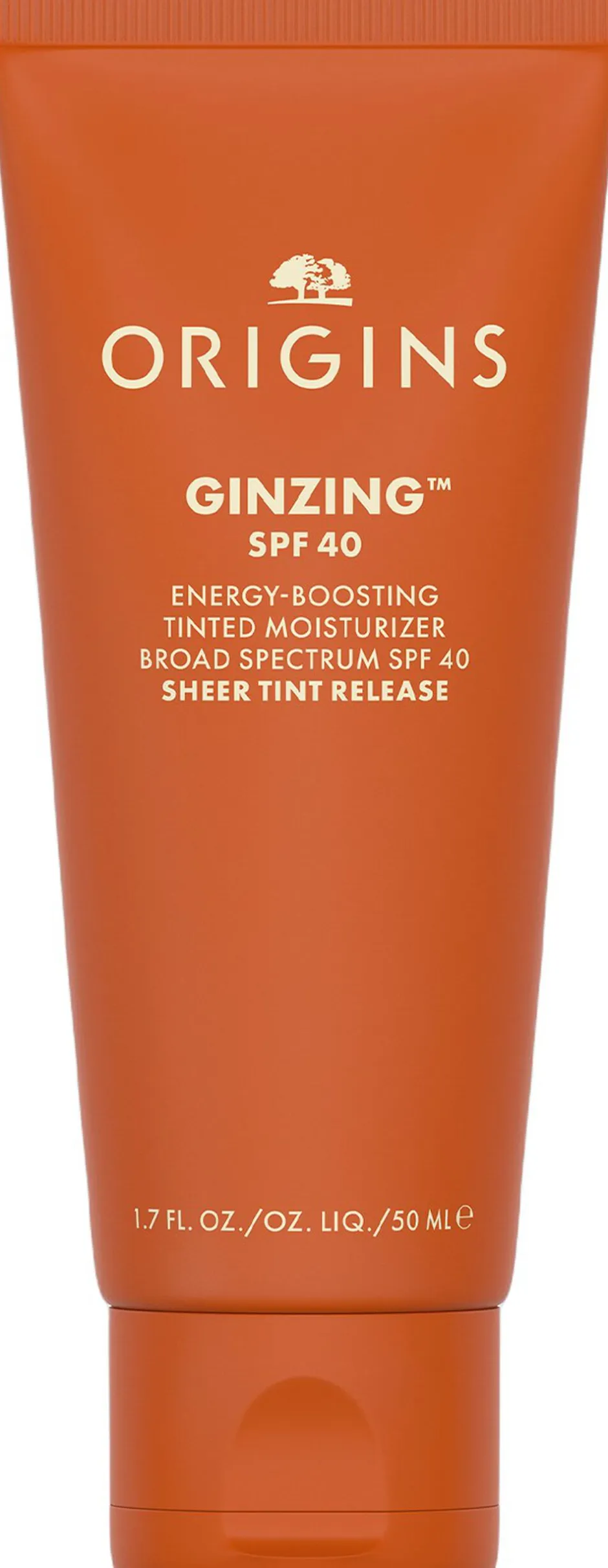GinZing SPF 40 Energy-Boosting Tinted Moisturizing Face Cream-Origins Discount