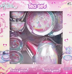 Børn 4-GIRLZ Legemad & Køkkener>9 DELE TESÆT