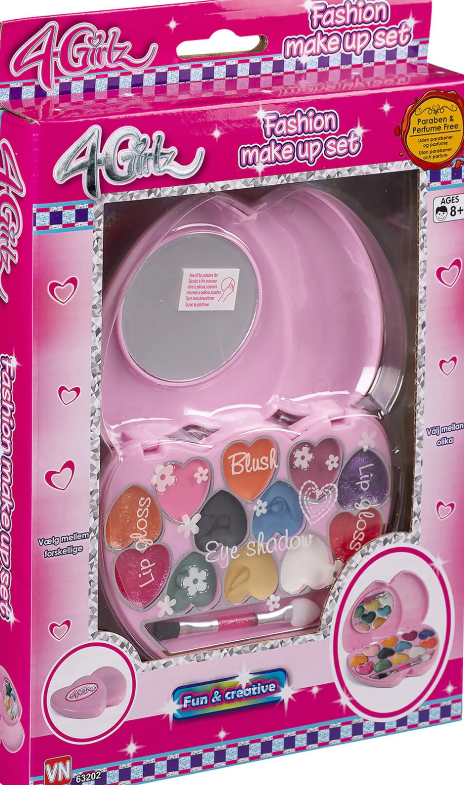 Børn 4-GIRLZ Rolleleg & Musik>MAKE-UP KIT ASS