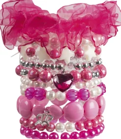 PERLEARMBÅND SÆT-4-GIRLZ New