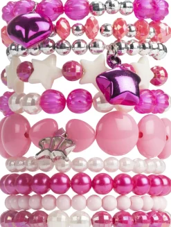 PERLEARMBÅND SÆT-4-GIRLZ New