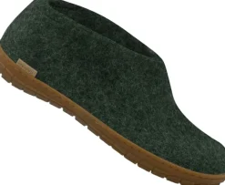 Glerups Hjemmesko>sko med gummisål