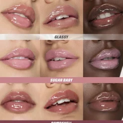 Huda Beauty Læber>Glossiest Gloss Trio - Makeupsæt til læberne