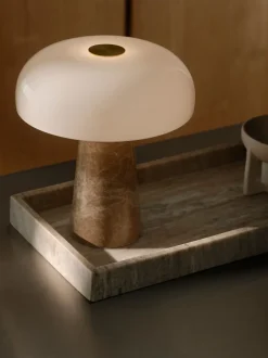 GLOSSY MINI TABLE E14 G45 BEIGE-DFTP