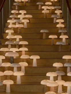 GLOSSY MINI TABLE E14 G45 BEIGE-DFTP